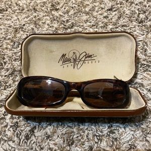 Maui Jim sunglasses and case